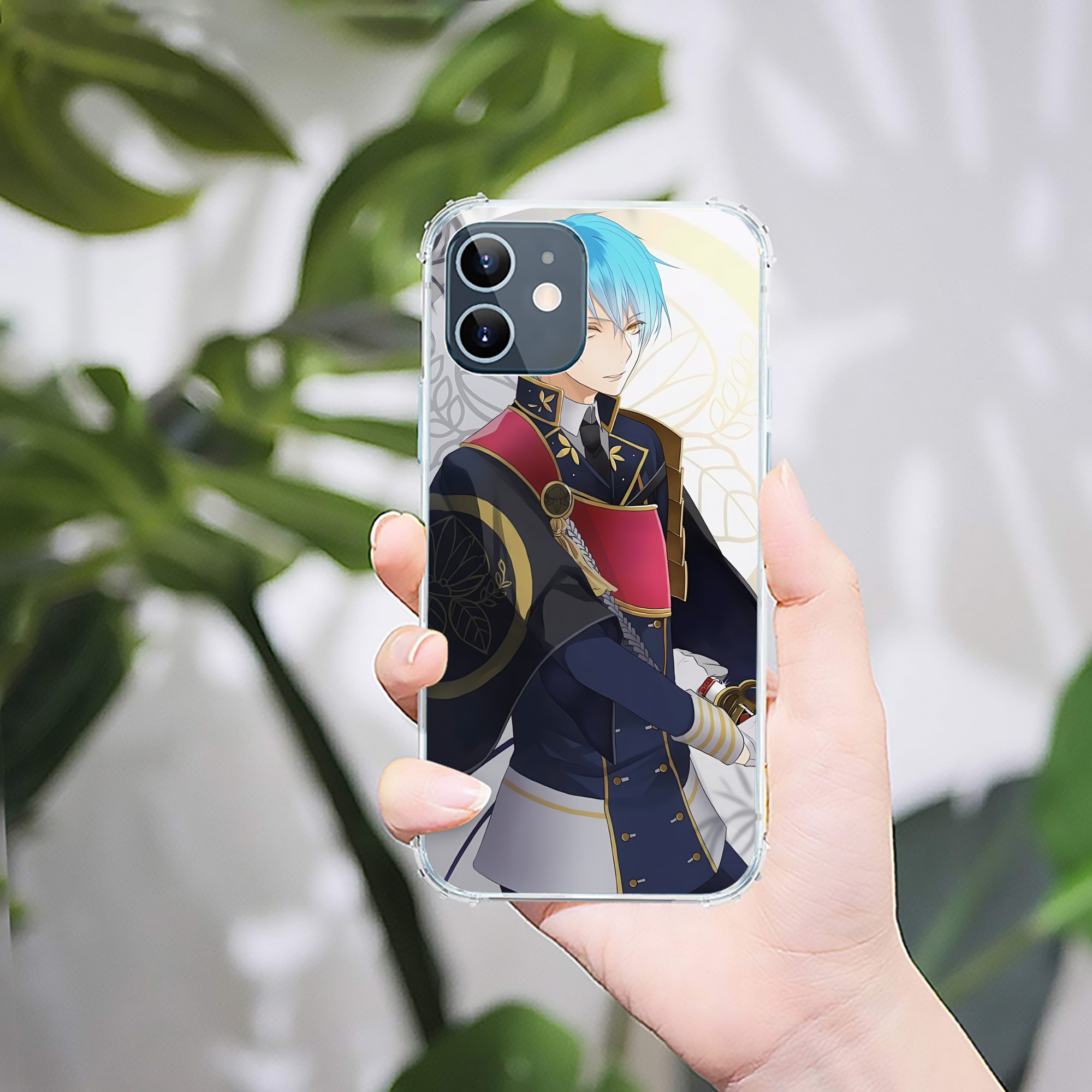 （画像用） 刀剣乱舞 Touken Ranbu 【iPhone 12シリーズ対応】透明スマホケース（クリアソフトケース）